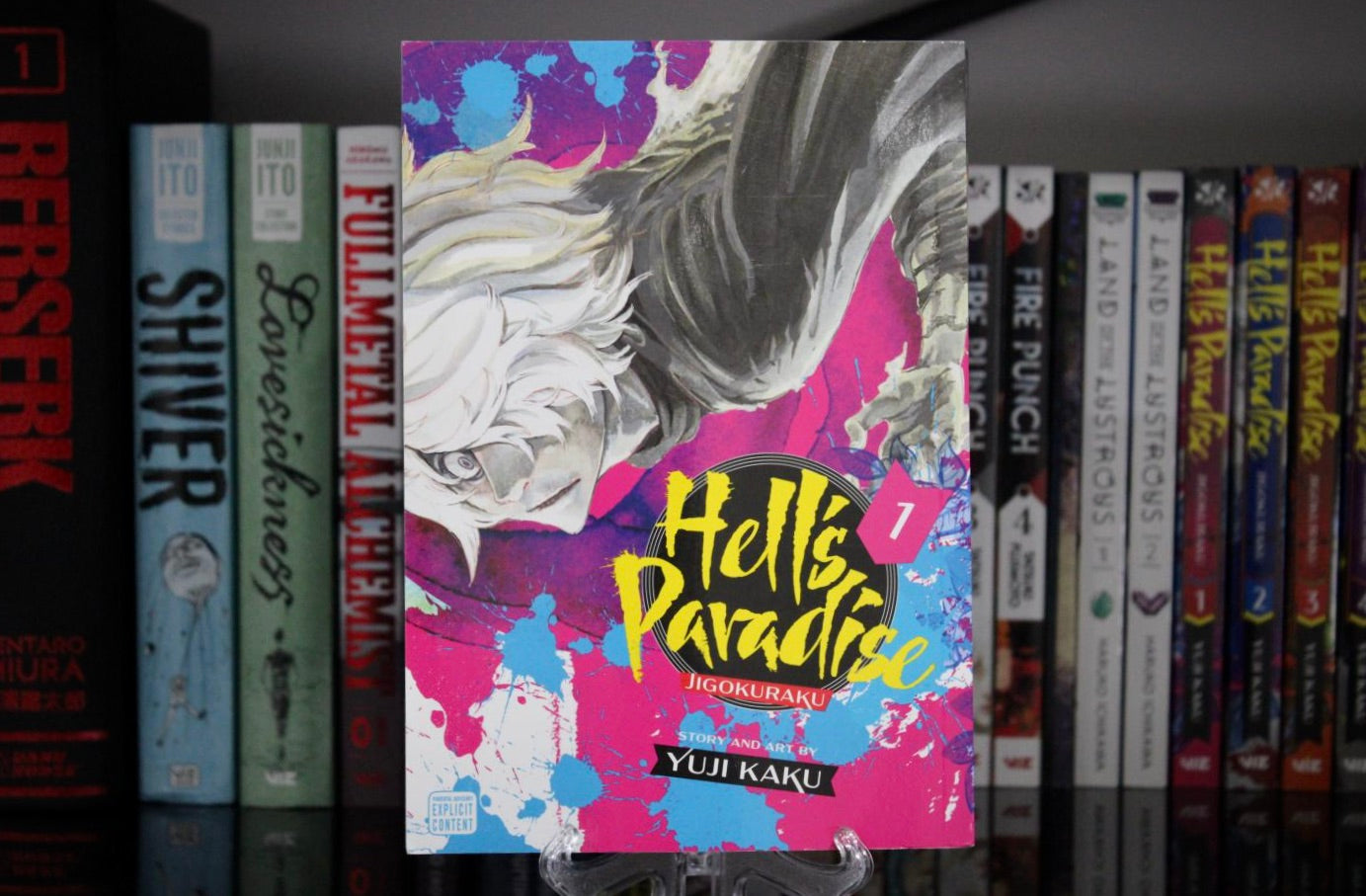 The manga for HELL'S PARADISE is FIRE but. 