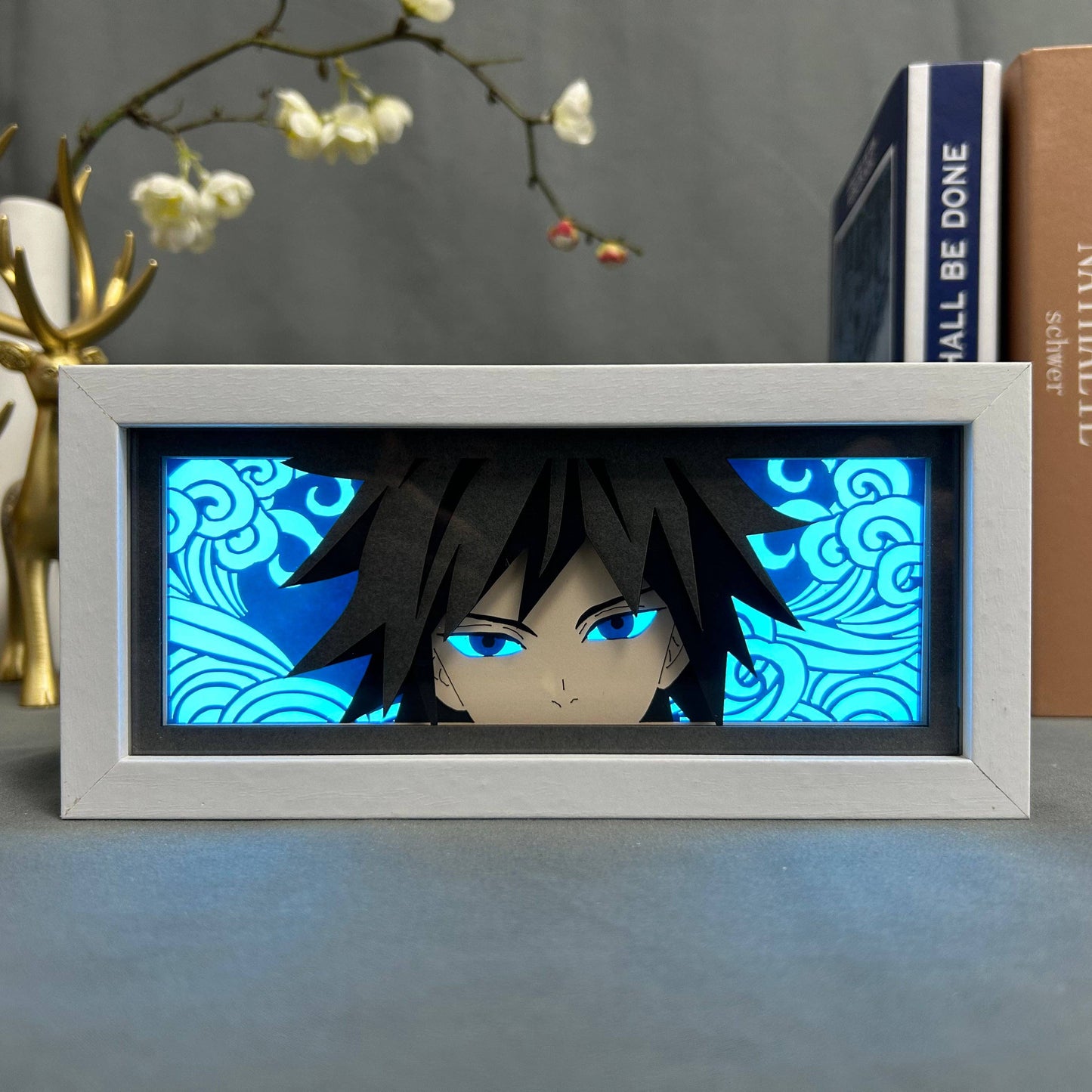 Giyu Tomioka Light Box Holograbme