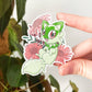 Sprigatito Die Cut Sticker - 2.4in Pokemon Floral Sticker Sarah May Arts